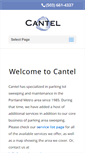 Mobile Screenshot of cantelsweeping.com