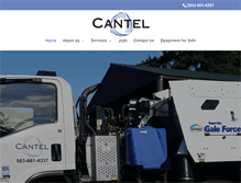 Tablet Screenshot of cantelsweeping.com